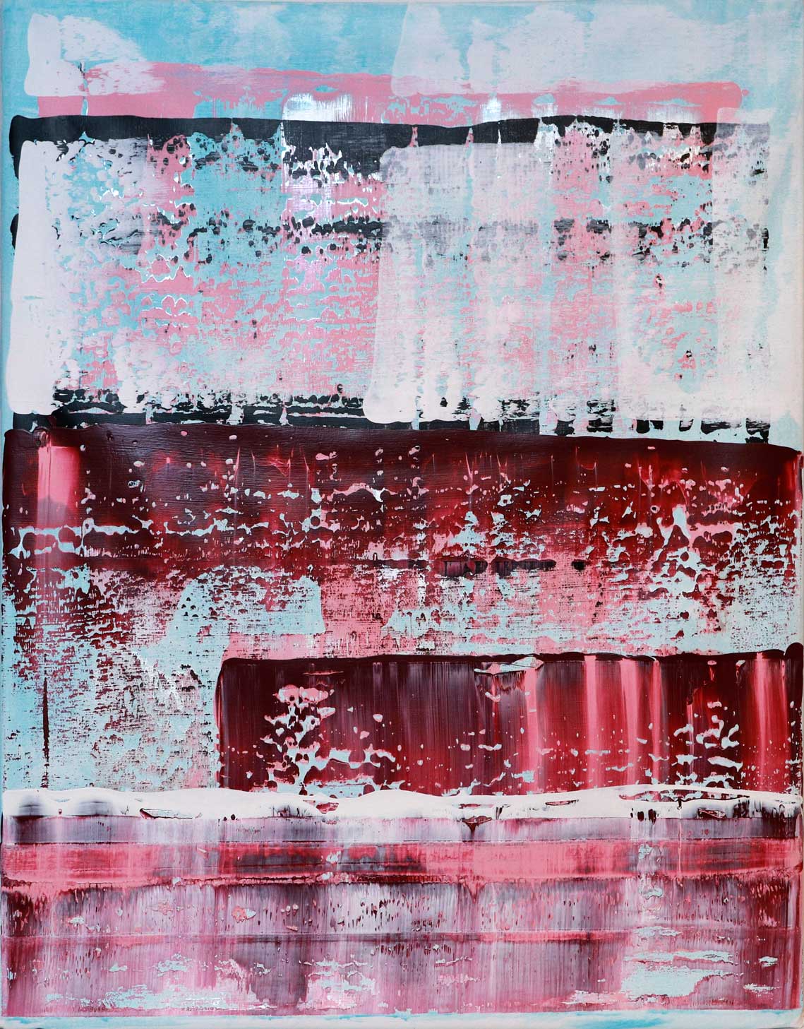 Most Dangerous Thing is to Stand Still / Are you coming? — painting by Dimitris Kiriakos